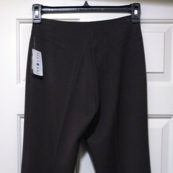 Elegant & Sophisticated Chocolate, Wine Dress Pant - Picture 13 of 16